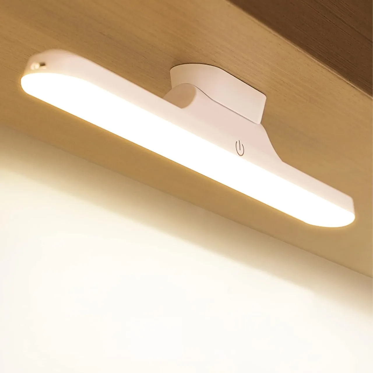 ARJ Magnetic Rechargeable Desk LED Lamp with Touch Dimmer – 3-Mode Study & Reading Light for Hostel, Bedroom, Travel & Power-Cut Use